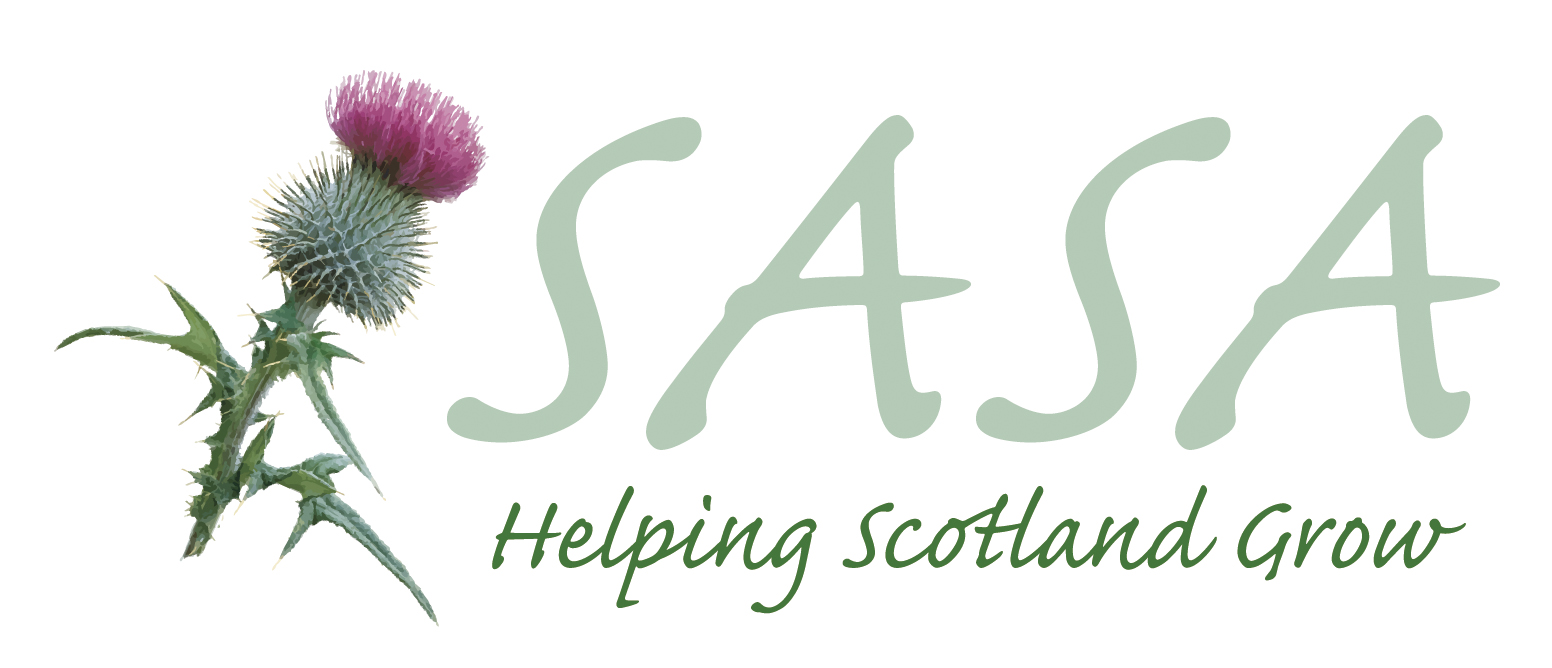 SASA logo Helping Scotland Grow RGB 2018